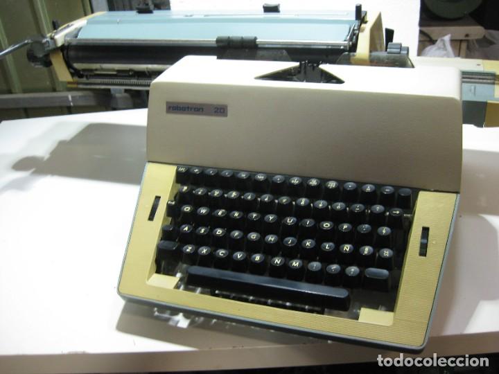Antigüedades: Maquina escribir antigua Robotron 20 - Foto 4 - 274016308