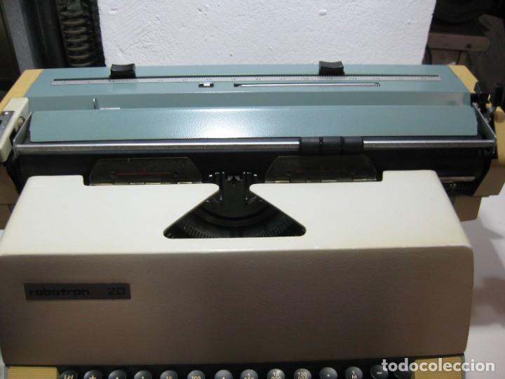 Antigüedades: Maquina escribir antigua Robotron 20 - Foto 8 - 274016308