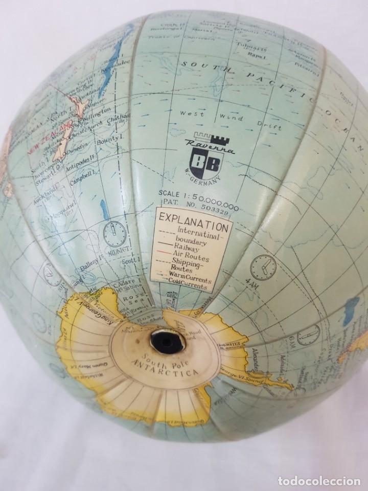Antig&uuml;edades: Esfera, globo terr&aacute;queo inflable de los a&ntilde;os 60. - Foto 4