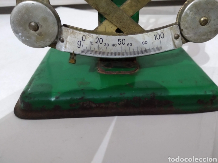 Antig&uuml;edades: Antigua Balanza de precisi&oacute;n MYC - Foto 6