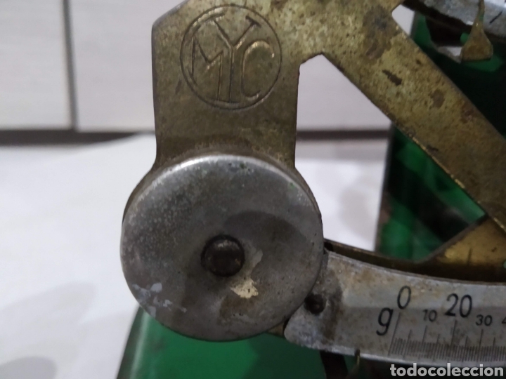 Antig&uuml;edades: Antigua Balanza de precisi&oacute;n MYC - Foto 8