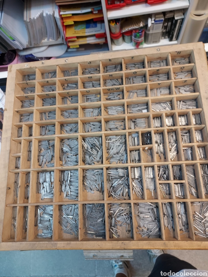 Antig&uuml;edades: Letras de imprenta - Foto 2