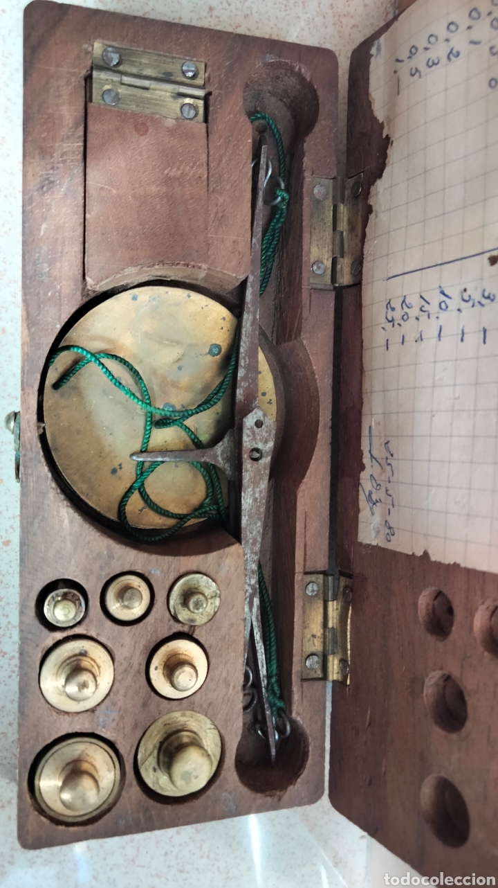Antig&uuml;edades: PEQUE&Ntilde;A BALANZA DE COLECCION - Foto 4