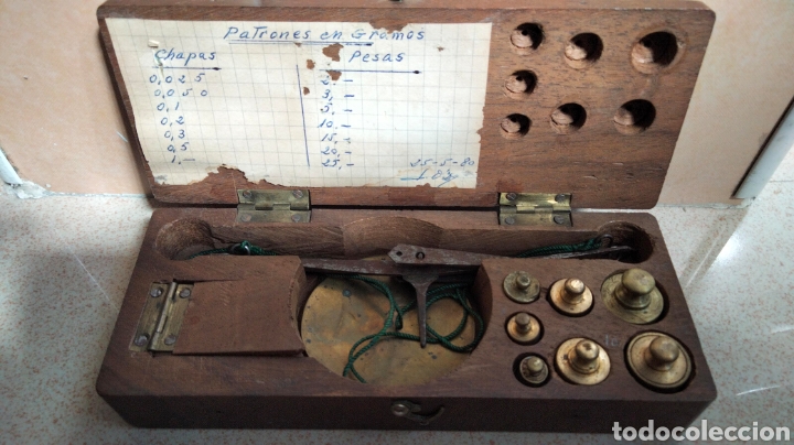 Antig&uuml;edades: PEQUE&Ntilde;A BALANZA DE COLECCION - Foto 6