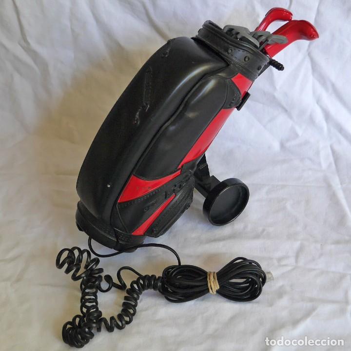 Tel&eacute;fonos: Tel&eacute;fono en forma de carro de golf - Foto 1
