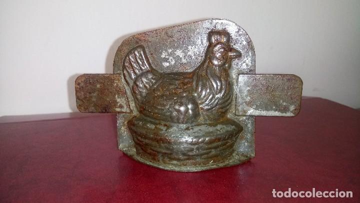 Antig&uuml;edades: Molde de Figura Chocolate, GALLINA. - Foto 3
