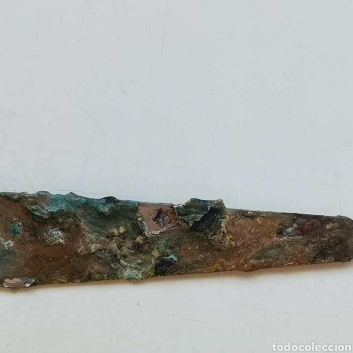 Antig&uuml;edades: Herramienta antigua tipo punz&oacute;n. Desconozco funci&oacute;n. - Foto 3