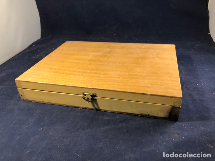 Antig&uuml;edades: Caja para tampones estampacion - Foto 1