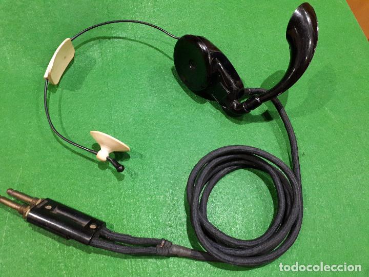 Tel&eacute;fonos: AURICULAR OPERADORA ANTIGUO A&ntilde;OS 50 - Foto 3