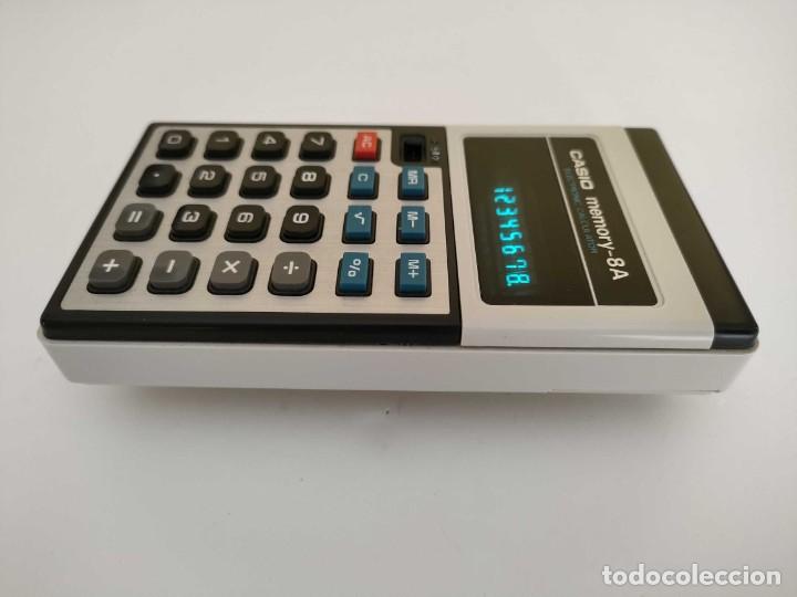 Antig&uuml;edades: CALCULADORA CASIO memory-8A CD-813 FUNCIONA, DE LOS A&Ntilde;OS 70, ELECTRONIC CALCULATOR - Foto 7