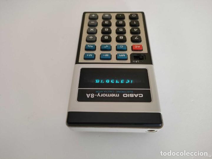 Antig&uuml;edades: CALCULADORA CASIO memory-8A CD-813 FUNCIONA, DE LOS A&Ntilde;OS 70, ELECTRONIC CALCULATOR - Foto 20