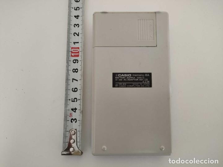 Antig&uuml;edades: CALCULADORA CASIO memory-8A CD-813 FUNCIONA, DE LOS A&Ntilde;OS 70, ELECTRONIC CALCULATOR - Foto 30