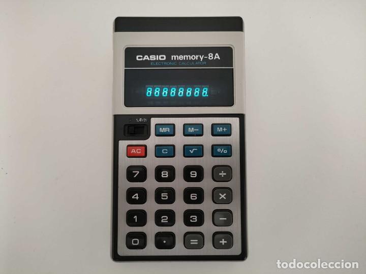 Antig&uuml;edades: CALCULADORA CASIO memory-8A CD-813 FUNCIONA, DE LOS A&Ntilde;OS 70, ELECTRONIC CALCULATOR - Foto 32