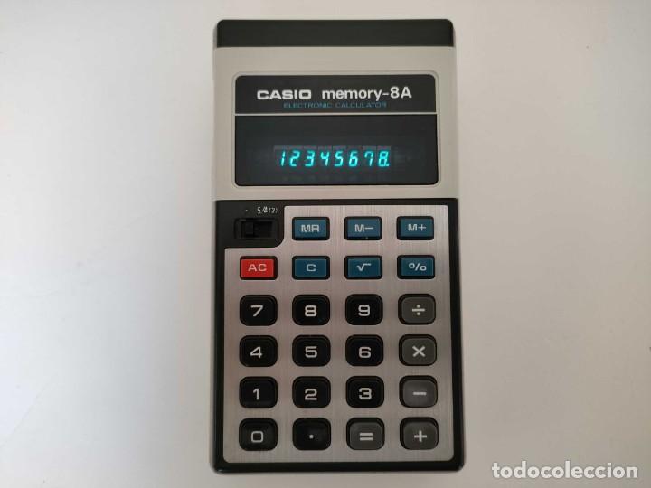 Antig&uuml;edades: CALCULADORA CASIO memory-8A CD-813 FUNCIONA, DE LOS A&Ntilde;OS 70, ELECTRONIC CALCULATOR - Foto 37