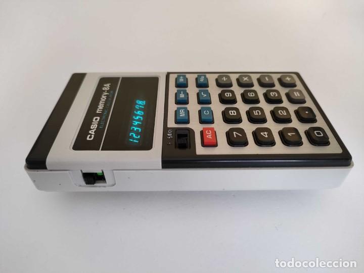 Antig&uuml;edades: CALCULADORA CASIO memory-8A CD-813 FUNCIONA, DE LOS A&Ntilde;OS 70, ELECTRONIC CALCULATOR - Foto 38