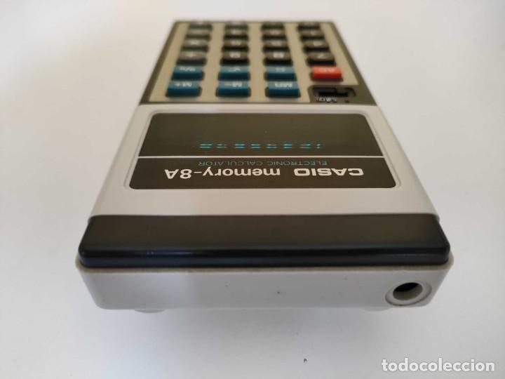 Antig&uuml;edades: CALCULADORA CASIO memory-8A CD-813 FUNCIONA, DE LOS A&Ntilde;OS 70, ELECTRONIC CALCULATOR - Foto 39