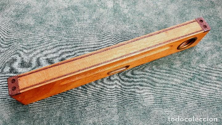 Antig&uuml;edades: NIVEL DE MADERA ALCA - Foto 4