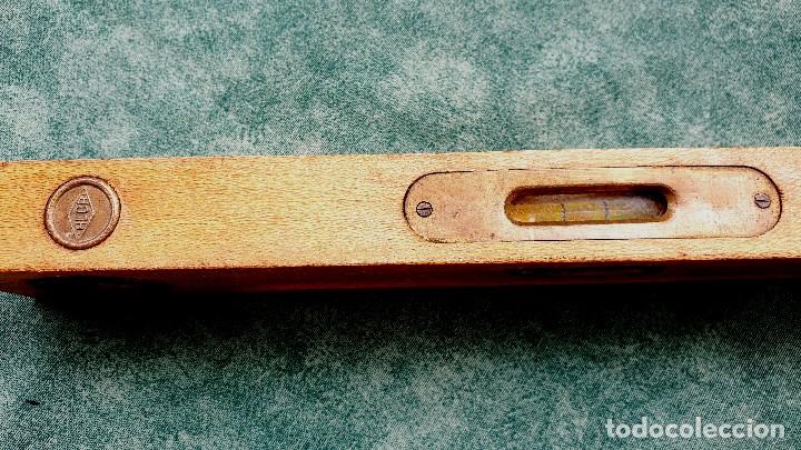 Antig&uuml;edades: NIVEL DE MADERA ALCA - Foto 5
