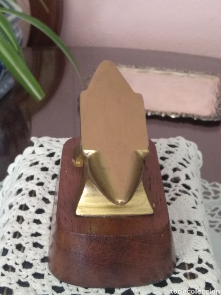 Antig&uuml;edades: ANTIGUO YUNQUE DE BRONCE DE RELOJERO - Foto 2