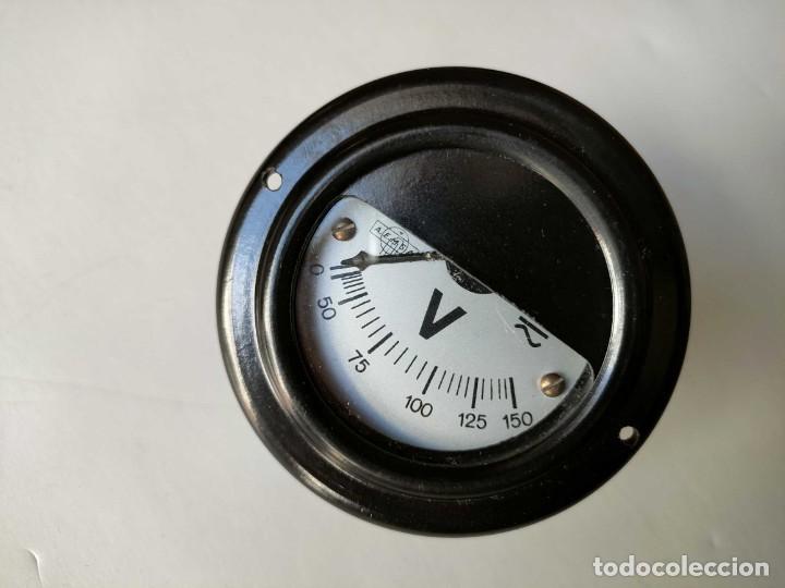 Antig&uuml;edades: AEMSA VOLTIMETRO ANTIGUO, FUNCIONA. ANTIQUE VOLTMETER - Foto 40