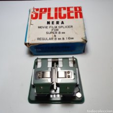 Antigüedades: SPLICER NERA MOVIE FILM SPLICER FOR SUPER 8 MM & 8 MM & 16 MM, EMPALMADORA.. Lote 277714123