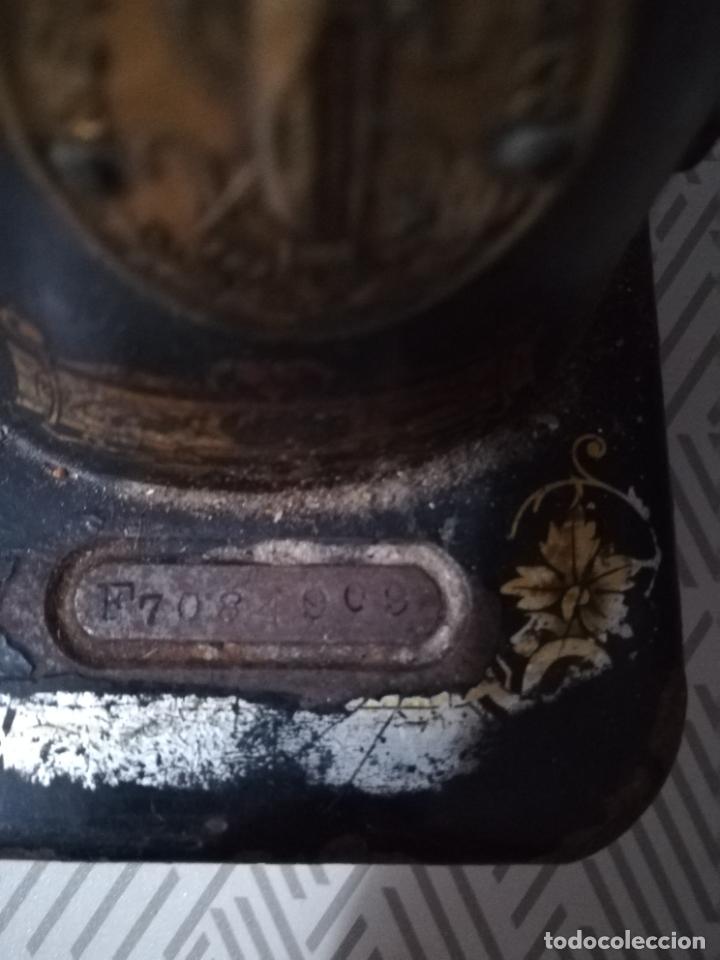 Antig&uuml;edades: Maquina de coser Singer.Modelo de 1916 - Foto 4