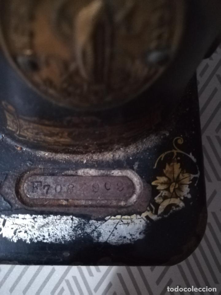 Antig&uuml;edades: Maquina de coser Singer.Modelo de 1916 - Foto 5