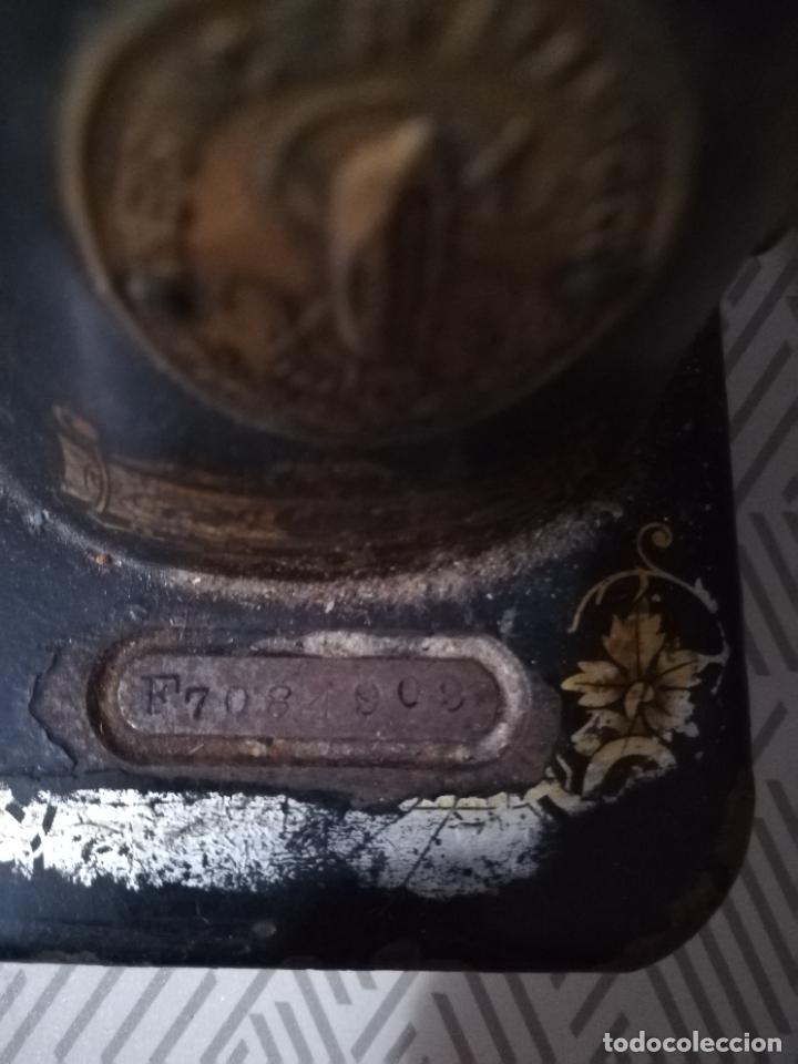 Antig&uuml;edades: Maquina de coser Singer.Modelo de 1916 - Foto 6