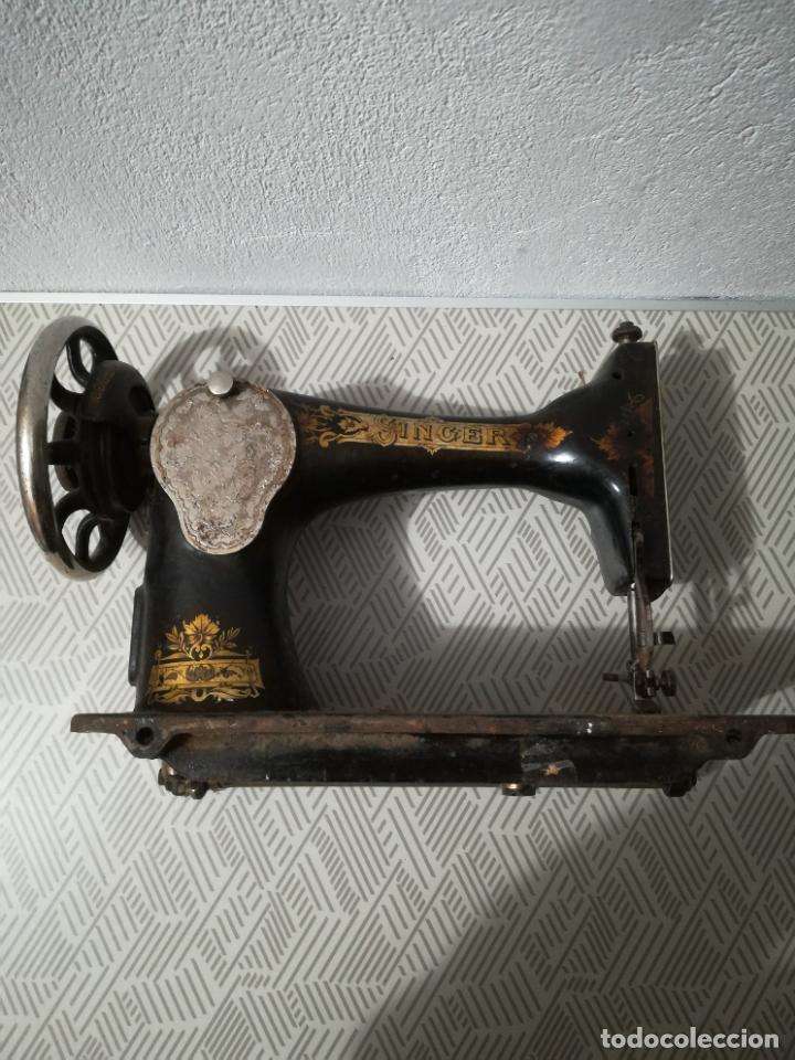 Antig&uuml;edades: Maquina de coser Singer.Modelo de 1916 - Foto 10