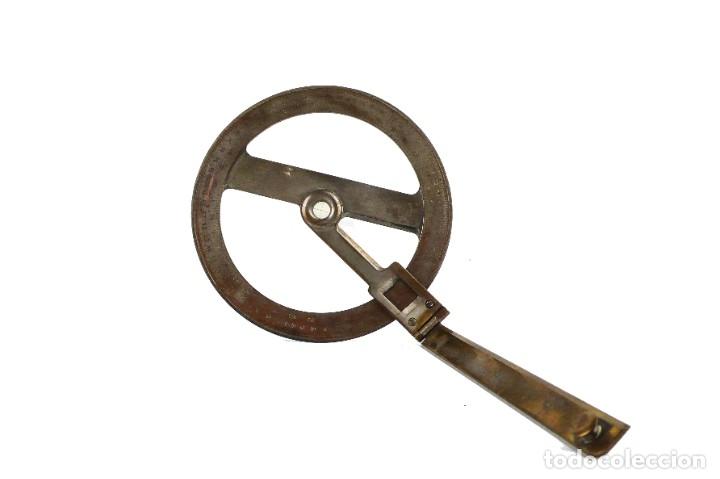Antigüedades: Transportador de ángulos circular - naval- marina- cartografía - Siglo XIX - Foto 2 - 278351313