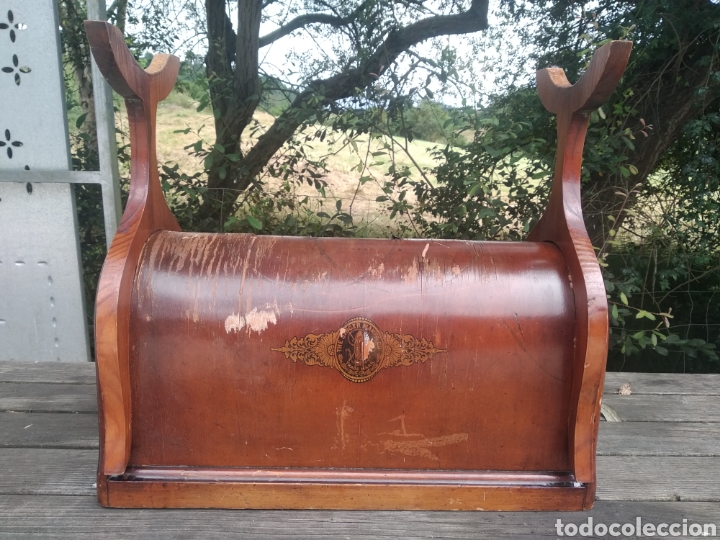 Antig&uuml;edades: TAPA MAQUINA COSER SINGER. - Foto 2