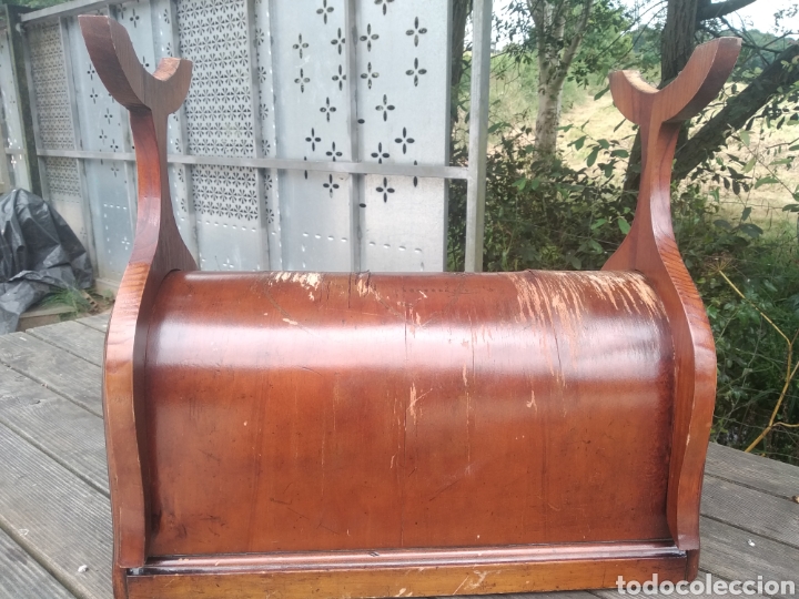 Antig&uuml;edades: TAPA MAQUINA COSER SINGER. - Foto 10