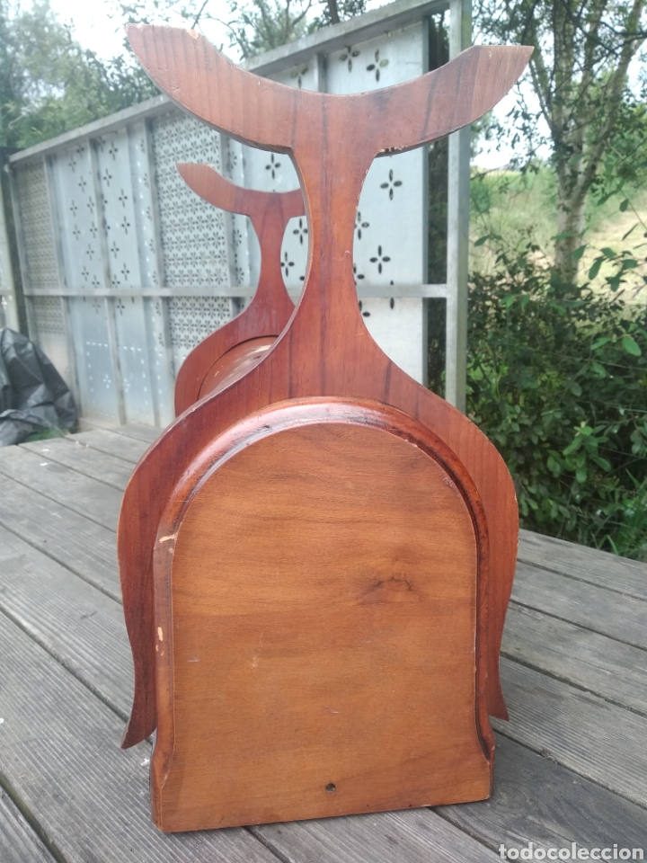 Antig&uuml;edades: TAPA MAQUINA COSER SINGER. - Foto 13