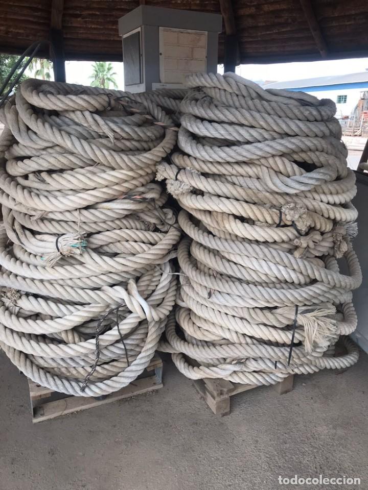 Antig&uuml;edades: MAROMA CUERDA DE BARCO - Foto 1