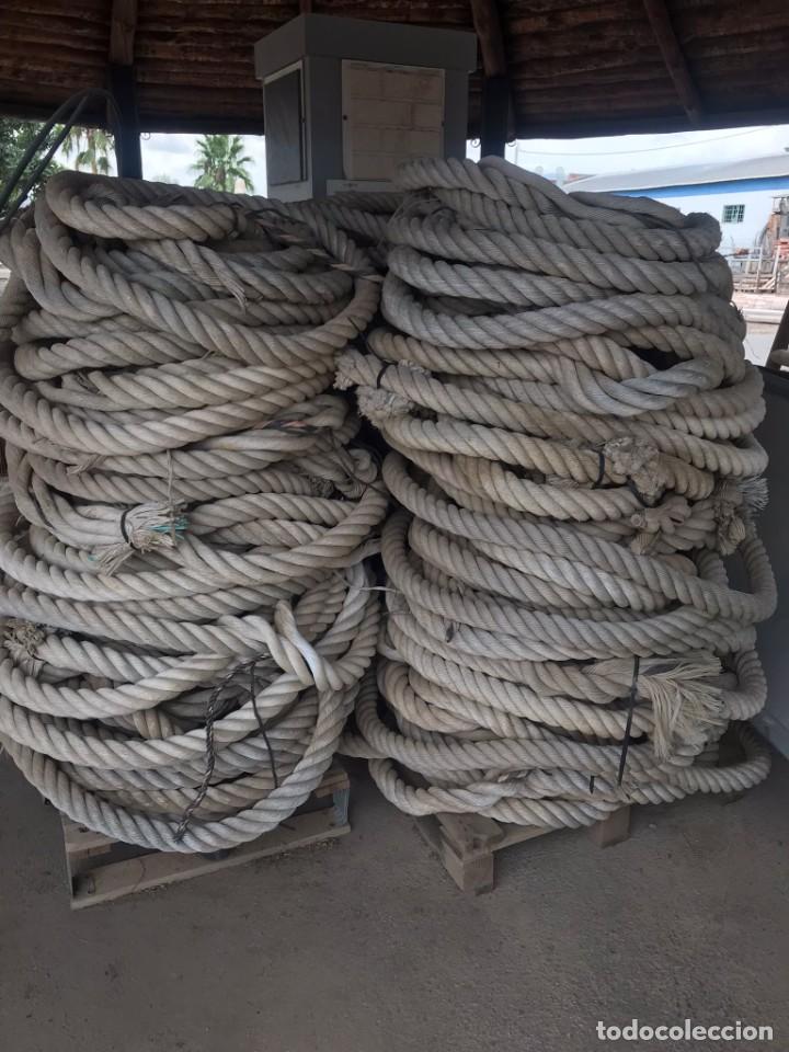Antig&uuml;edades: MAROMA CUERDA DE BARCO - Foto 2