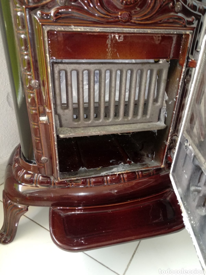 Antig&uuml;edades: Estufa carb&oacute;n antigua - Foto 3