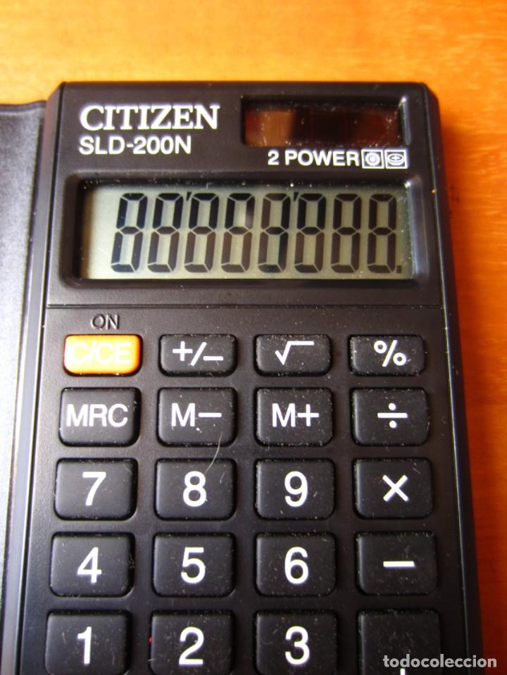 parque Natural ocupado Comprometido calculadora bolsillo citizen sld-200n - Compra venta en todocoleccion