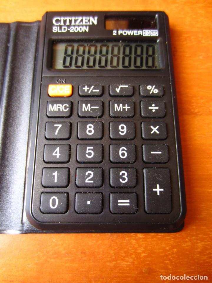 Antig&uuml;edades: Calculadora Bolsillo Citizen SLD-200N - Foto 2