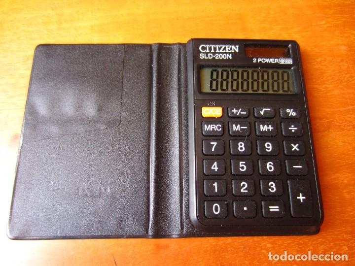 Antig&uuml;edades: Calculadora Bolsillo Citizen SLD-200N - Foto 4