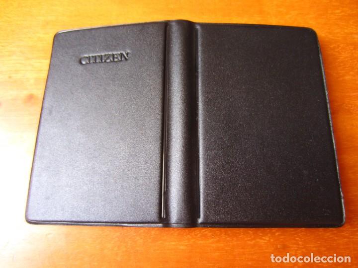 Antig&uuml;edades: Calculadora Bolsillo Citizen SLD-200N - Foto 5