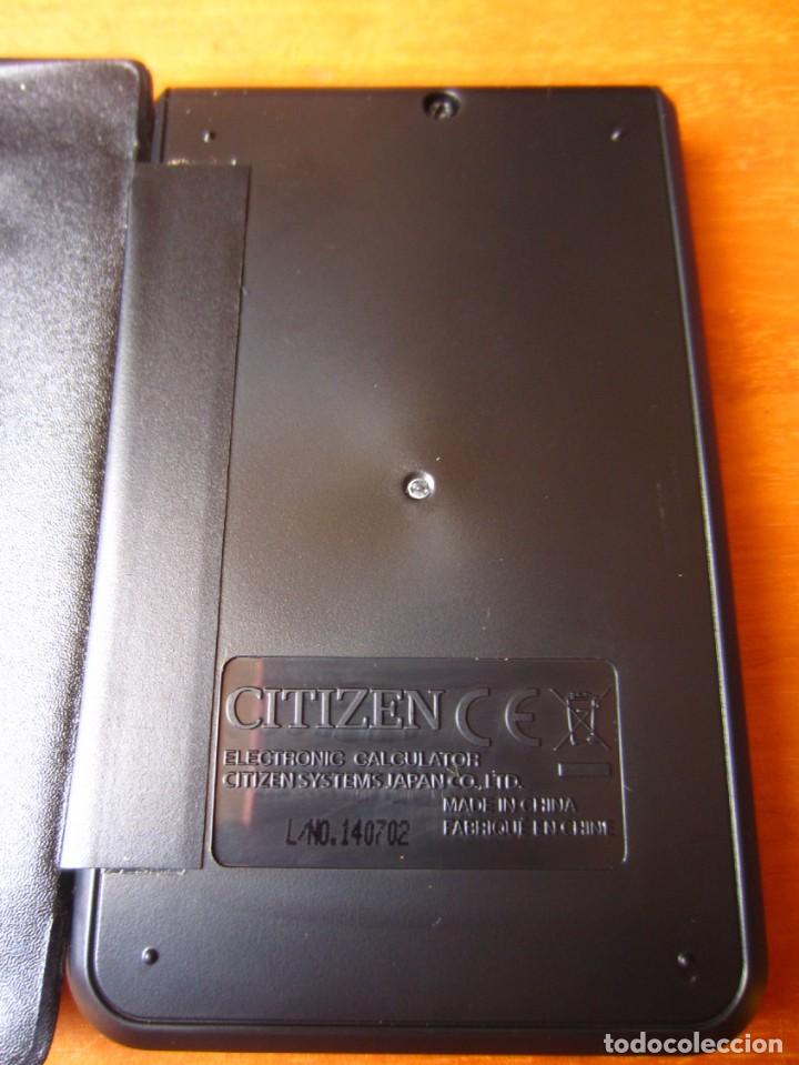 Antig&uuml;edades: Calculadora Bolsillo Citizen SLD-200N - Foto 6