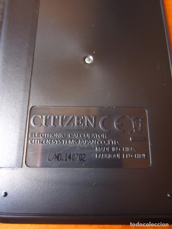 Antig&uuml;edades: Calculadora Bolsillo Citizen SLD-200N - Foto 7