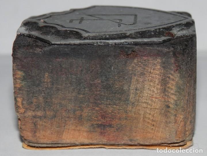 Antig&uuml;edades: ANTIGUO TAMP&Oacute;N, TROQUEL O PLACA DE IMPRENTA - Foto 2