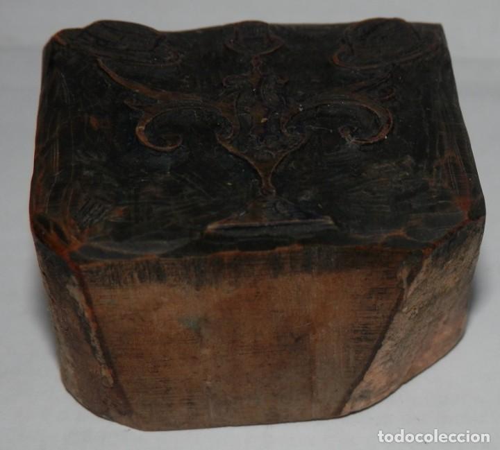 Antig&uuml;edades: ANTIGUO TAMP&Oacute;N, TROQUEL O PLACA DE IMPRENTA, - Foto 1