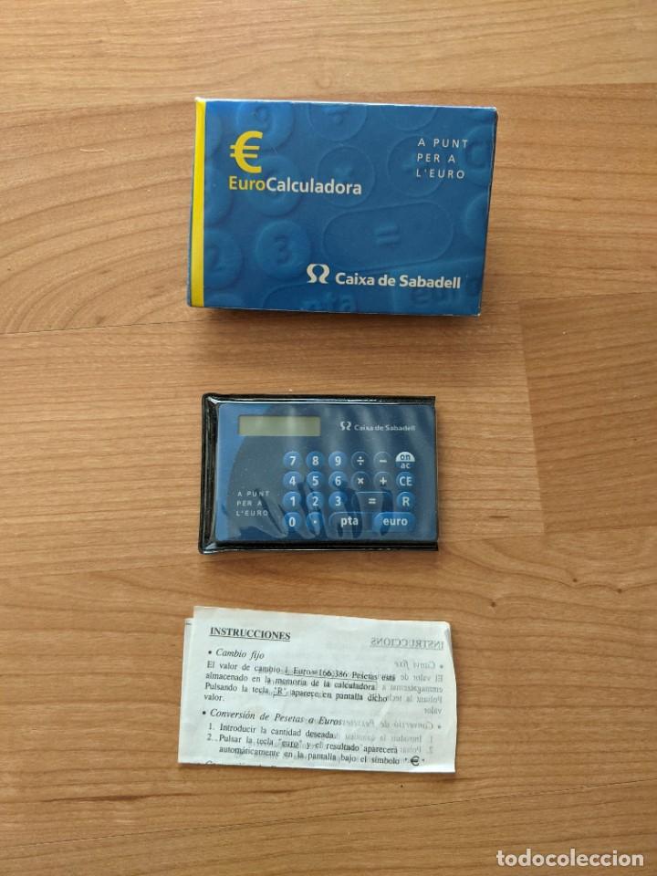 Antig&uuml;edades: EUROCALCULADORA CAIXA SABADELL - Foto 1