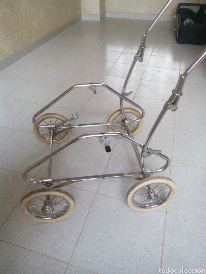 Antig&uuml;edades: Carrito de beb&eacute; Arrue de los a&ntilde;os 70 - Foto 10