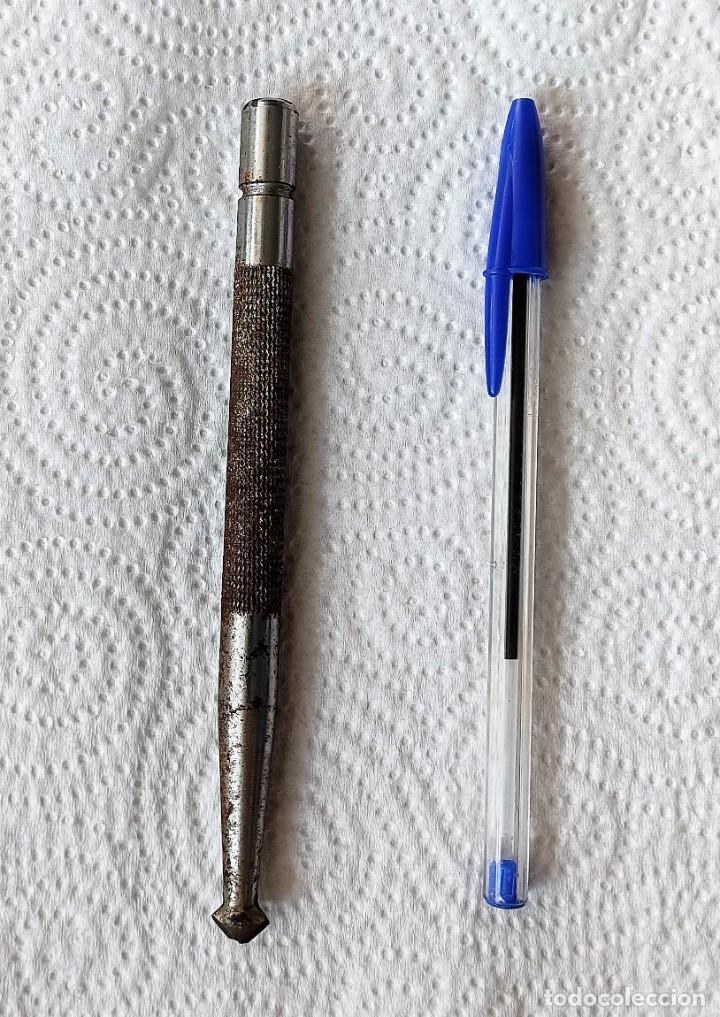 Antig&uuml;edades: PUNZON GRANETE PUNTO DE MARCAR - 15,5 CMS. - Foto 2