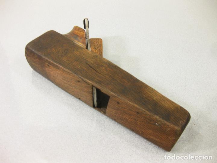 Antig&uuml;edades: CEPILLO DE CARPINTERO CON CUCHILLA GOLDENBERG N&ordm; 40 - Foto 3
