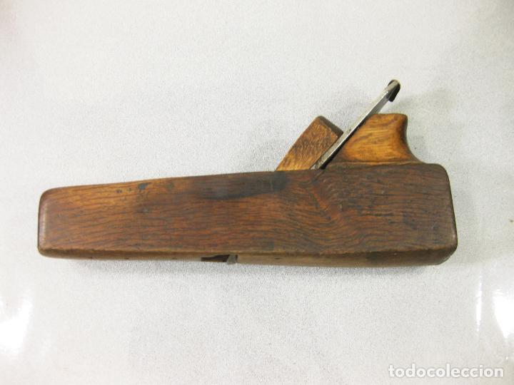 Antig&uuml;edades: CEPILLO DE CARPINTERO CON CUCHILLA GOLDENBERG N&ordm; 40 - Foto 4