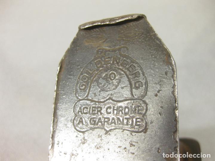 Antig&uuml;edades: CEPILLO DE CARPINTERO CON CUCHILLA GOLDENBERG N&ordm; 40 - Foto 5
